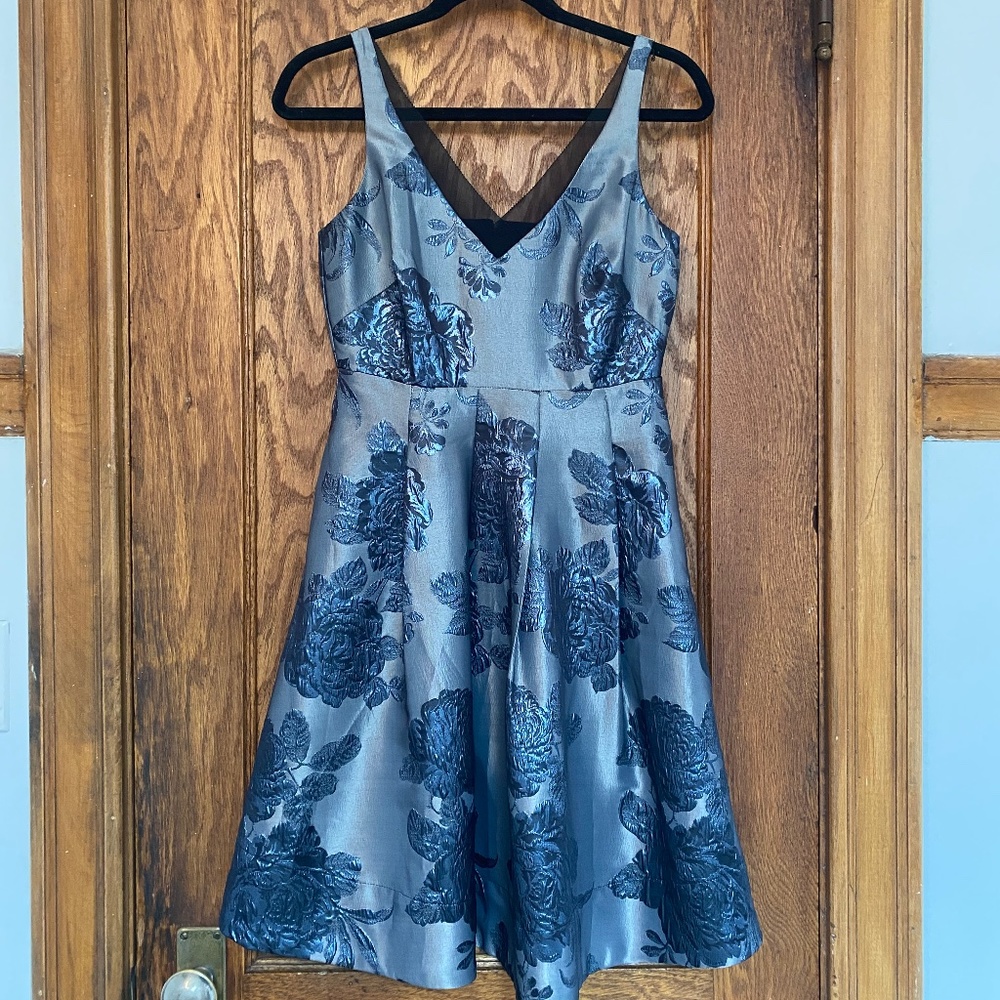 NWT WHBM Jacquard Dress in 2P